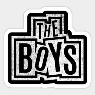 The Boys Grunge Style Sticker